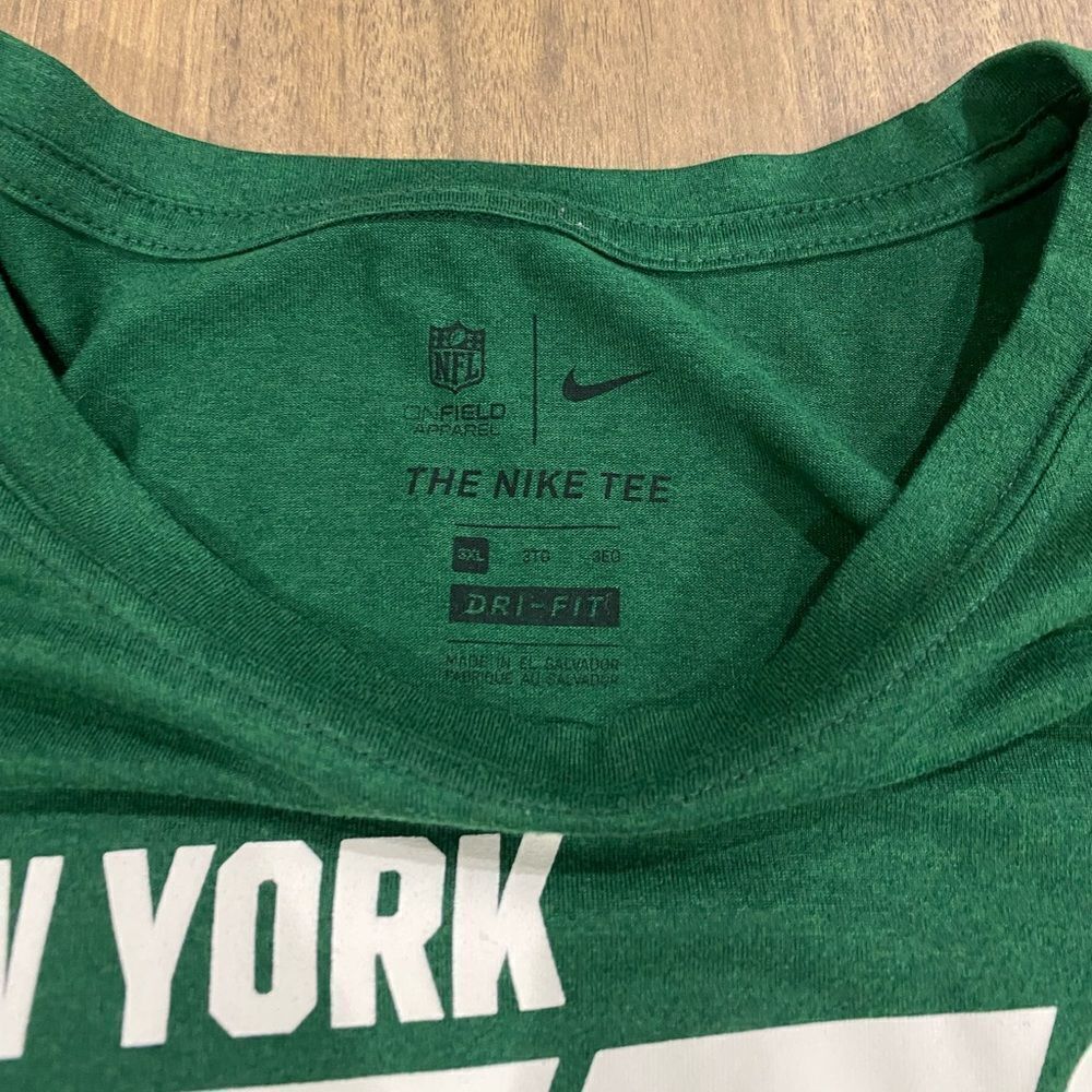 Jets shirt Green Nike - Picture 4 of 4